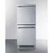 Summit Refrigerators Summit 15" Wide 2-Drawer All-Refrigerator, ADA Compliant ADRD15