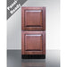 Summit Refrigerators Summit 15" Wide 2-Drawer All-Refrigerator, ADA Compliant ASDR1524