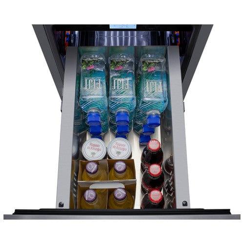 Summit Refrigerators Summit 15" Wide 2-Drawer All-Refrigerator, ADA Compliant (Panels Not Included) ADRD15PNR