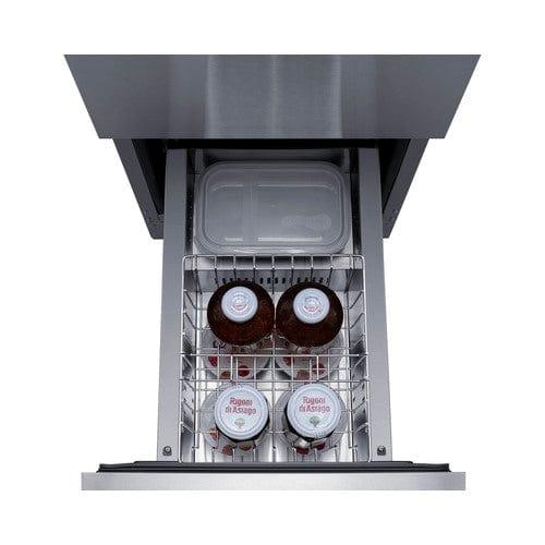 Summit Refrigerators Summit 15" Wide 2-Drawer All-Refrigerator, ADA Compliant (Panels Not Included) ADRD15PNR