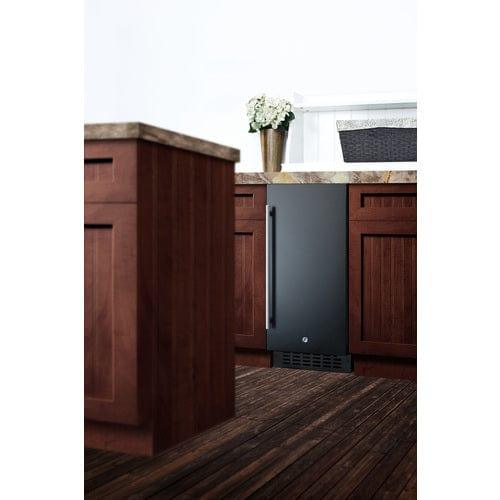 Summit Refrigerators Summit 15&quot; Wide Built-In All-Refrigerator, ADA Compliant ALR15B