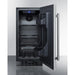 Summit Refrigerators Summit 15" Wide Built-In All-Refrigerator, ADA Compliant ALR15BCSS
