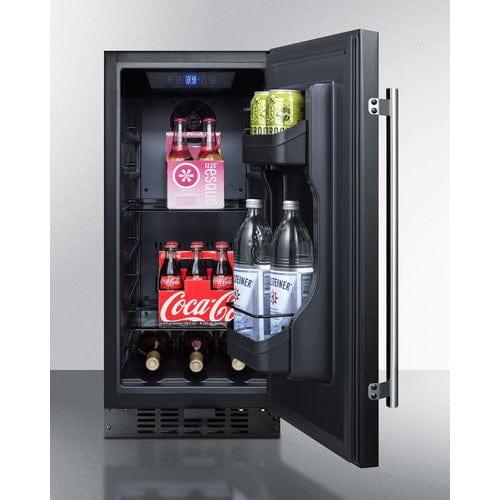 Summit Refrigerators Summit 15" Wide Built-In All-Refrigerator FF1532B