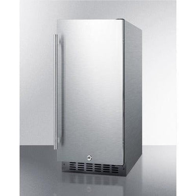 Summit Refrigerators Summit 15" Wide Built-In All-Refrigerator FF1532BCSS
