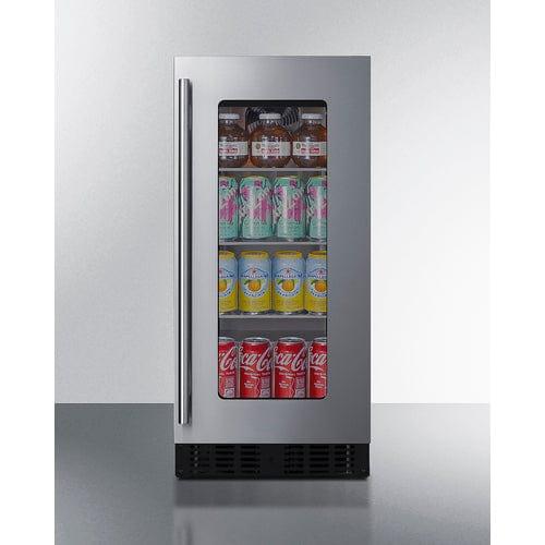 Summit Beverage Center Summit 15" Wide Built-In Beverage Center, ADA Compliant ASDG1521