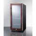 Summit Beverage Center Summit 15" Wide Built-In Beverage Center (Panel Not Included) SCR1536BGPNR