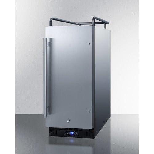 Summit Kegerator Summit 15&quot; Wide Built-In Kegerator SBC15NKCSS