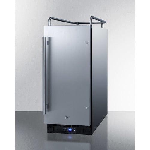 Summit Kegerator Summit 15" Wide Built-In Kegerator SBC15NKCSS