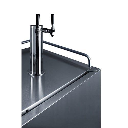 Summit Kegerator Summit 15" Wide Built-In Kegerator SBC682CFTWIN