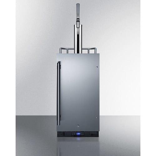 Summit Kegerator Summit 15" Wide Built-In Nitro Coffee Kegerator SBC15NCF