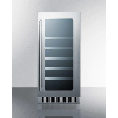 Summit Wine Cellar Summit 15" Wide Built-In Wine/Beverage Center CL151WBV
