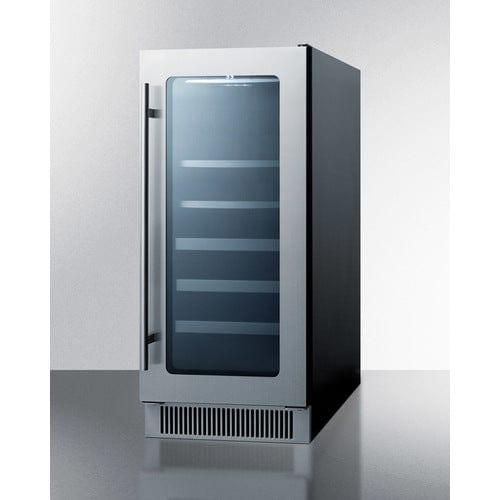 Summit Wine Cellar Summit 15" Wide Built-In Wine/Beverage Center CL151WBV