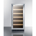 Summit Wine Cellar SUmmit 15" Wide Built-In Wine Cellar, ADA Compliant ALWC15