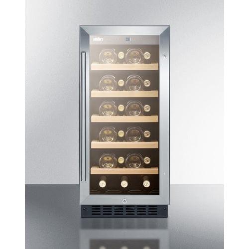 Summit Wine Cellar SUmmit 15" Wide Built-In Wine Cellar, ADA Compliant ALWC15