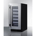 Summit Wine Cellar Summit 15" Wide Built-In Wine Cellar, ADA Compliant ASDW1522