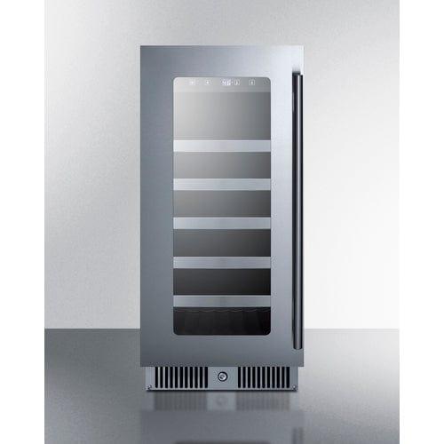 Summit Wine Cellar Summit 15" Wide Built-In Wine Cellar CL155WCLHD