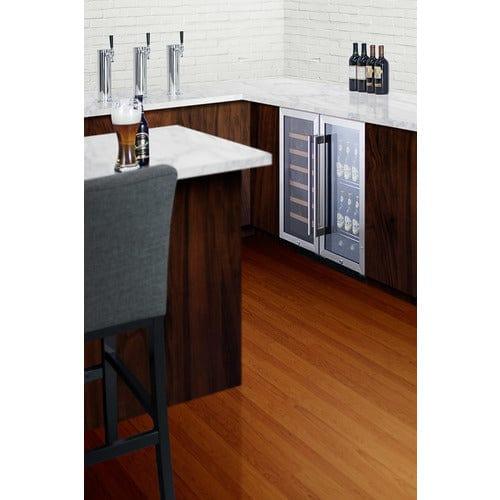 Summit Wine Cellar Summit 15" Wide Built-In Wine Cellar SWC1535B