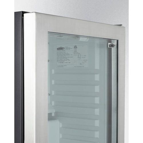 Summit Refrigerators Summit 16" Wide Compact Minibar MB13GST