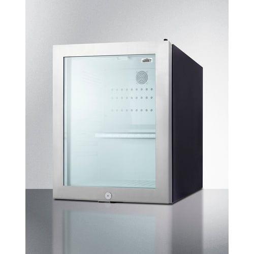Summit Refrigerators Summit 16" Wide Compact Minibar MB13GST