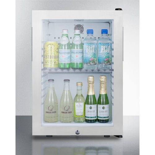 Summit Refrigerators Summit 16" Wide Compact Minibar MB27GST