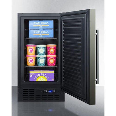 Summit Freezers Summit 18" Built-In All-Freezer, ADA Compliant SCFF1842KSADA