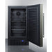 Summit Freezers Summit 18" Built-In All-Freezer, ADA Compliant SCFF1842KSADA