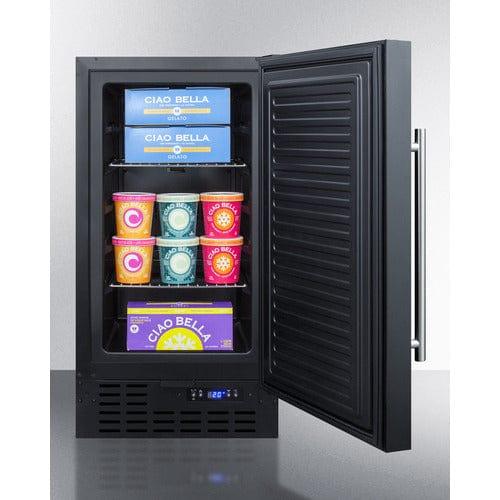 Summit Freezers Summit 18&quot; Built-In All-Freezer SCFF1842