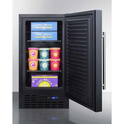 Summit Freezers Summit 18" Built-In All-Freezer SCFF1842