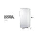 Summit Freezer Summit 18 cu.ft. Upright Manual Defrost Freezer AFM19W