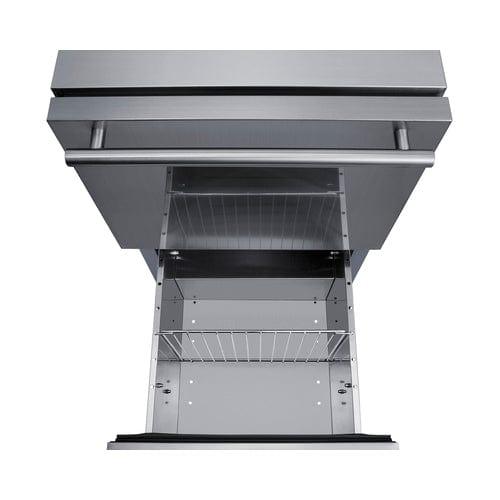Summit Refrigerators Summit 18" Wide 2-Drawer All-Refrigerator ADRD18H34