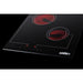 Summit Summit 18" Wide 220V 2-Burner Radiant Cooktop CR2B228T