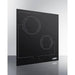 Summit Summit 18" Wide 220V 2-Burner Radiant Cooktop CR2B228T