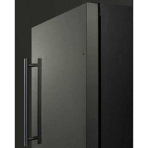 Summit Refrigerators Summit 18" Wide Built-In All-Refrigerator, ADA Compliant FF1843BKSADA