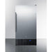 Summit Refrigerators Summit 18" Wide Built-In All-Refrigerator, ADA Compliant FF1843BSSADA
