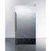 Summit Refrigerators Summit 18" Wide Built-In All-Refrigerator FF1843BCSS