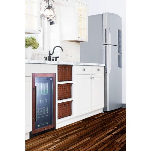 Summit Beverage Center Summit 18" Wide Built-In Beverage Center, ADA Compliant (Panel Not Included) SCR1841BPNRADA