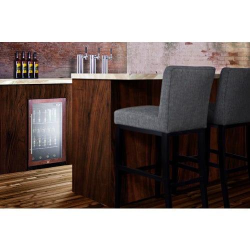 Summit Beverage Center Summit 18&quot; Wide Built-In Beverage Center, ADA Compliant (Panel Not Included) SCR1841BPNRADA