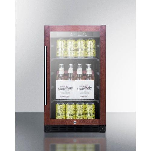Summit Beverage Center Summit 18" Wide Built-In Beverage Center, ADA Compliant (Panel Not Included) SCR1841BPNRADA