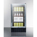 Summit Beverage Center Summit 18" Wide Built-In Beverage Center, ADA Compliant SCR1841BCSSADA