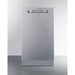 Summit Summit 18" Wide Built-In Dishwasher, ADA Compliant DW185SSADA