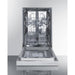 Summit Summit 18" Wide Built-In Dishwasher, ADA Compliant DW18SS4ADA