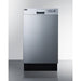 Summit Summit 18" Wide Built-In Dishwasher
