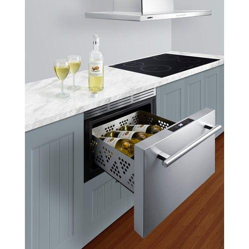 Summit Freezers Summit 18" Wide Built-In Wine/Beverage Cooler Drawer COOL1D