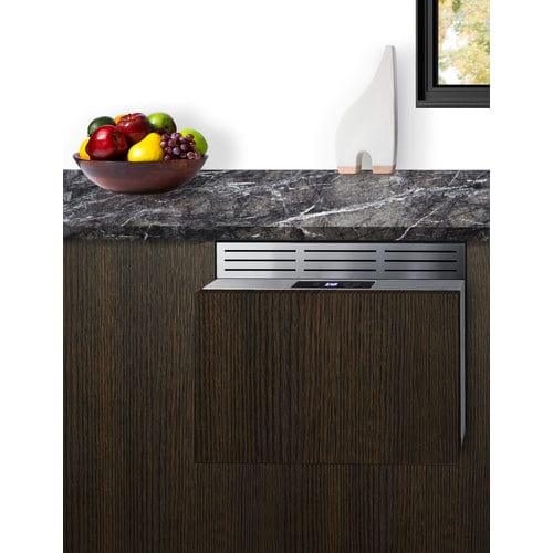 Summit Freezers Summit 18" Wide Built-In Wine/Beverage Cooler Drawer COOL1D