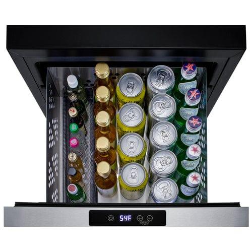 Summit Freezers Summit 18" Wide Built-In Wine/Beverage Cooler Drawer COOL1D