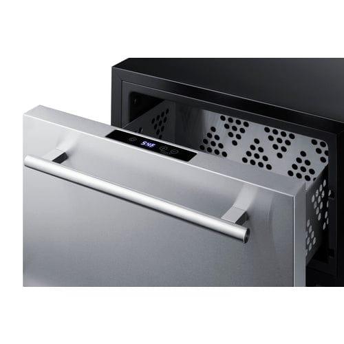 Summit Freezers Summit 18" Wide Built-In Wine/Beverage Cooler Drawer COOL1D