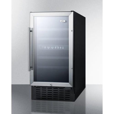 Summit Wine Cellar Summit 18" Wide Built-In Wine Cellar, ADA Compliant SWC182ZADA