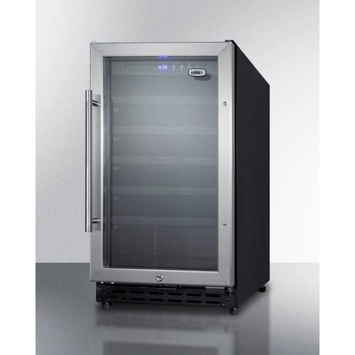 Summit Beverage Center Summit 18&quot; Wide Built-In Wine Cellar, ADA Compliant SWC1840BADA