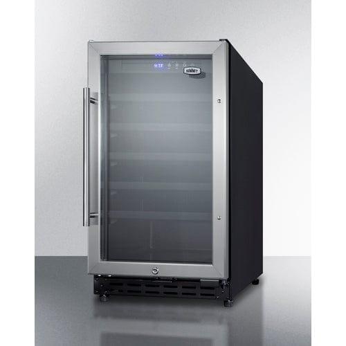 Summit Beverage Center Summit 18" Wide Built-In Wine Cellar, ADA Compliant SWC1840BADA