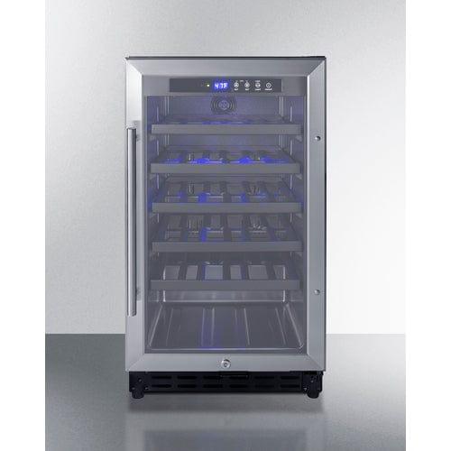 Summit Beverage Center Summit 18&quot; Wide Built-In Wine Cellar, ADA Compliant SWC1840BADA